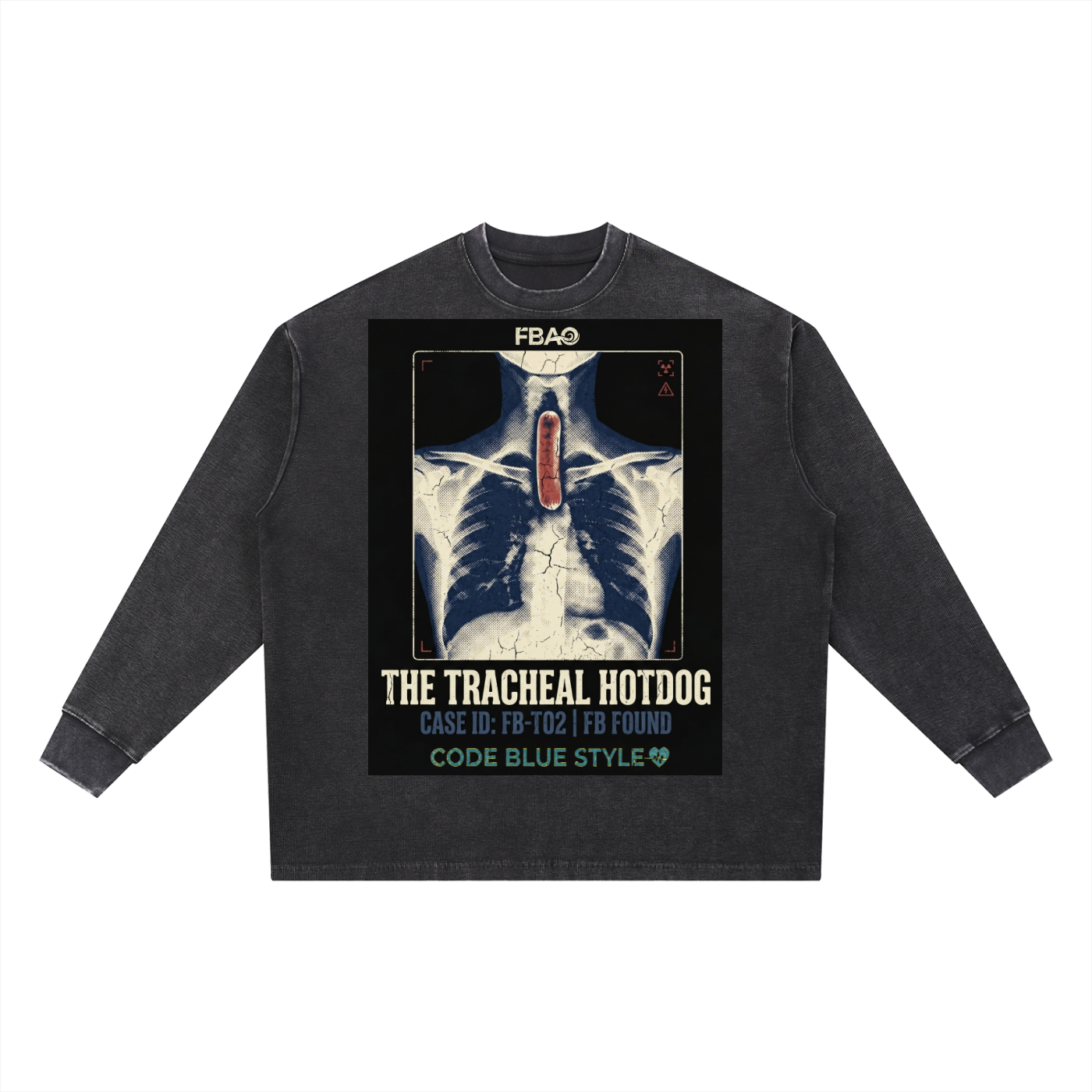 Mineral Wash Waffle Oversized T-Shirt