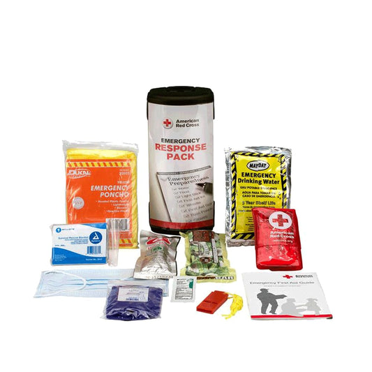 American Red Cross Officially Licensed Product Emergency Response Pack First Aid Essentials Fully Stocked First Responder Kit